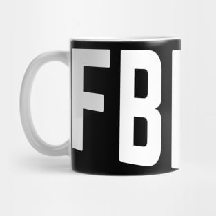 FBPFK White Curve Mug